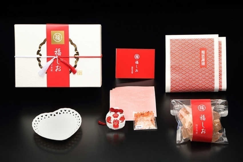 福しおセット(ハート小皿)