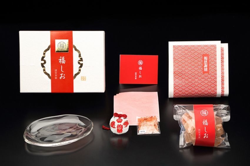 紅福しお手びねり皿セット